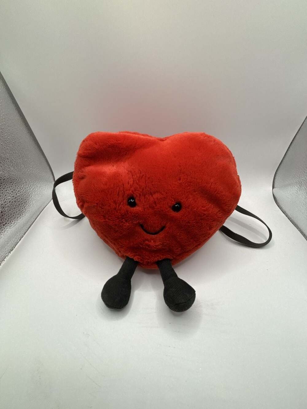 Jellycat Amuseables Heart Bag Red Plush Crossbody